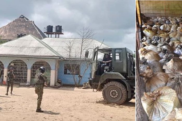 Navy uncovers illegal bunkering site in private residence