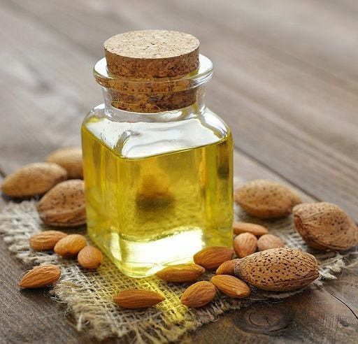 Almond oil can be used as a natural moisturiser [Medium]