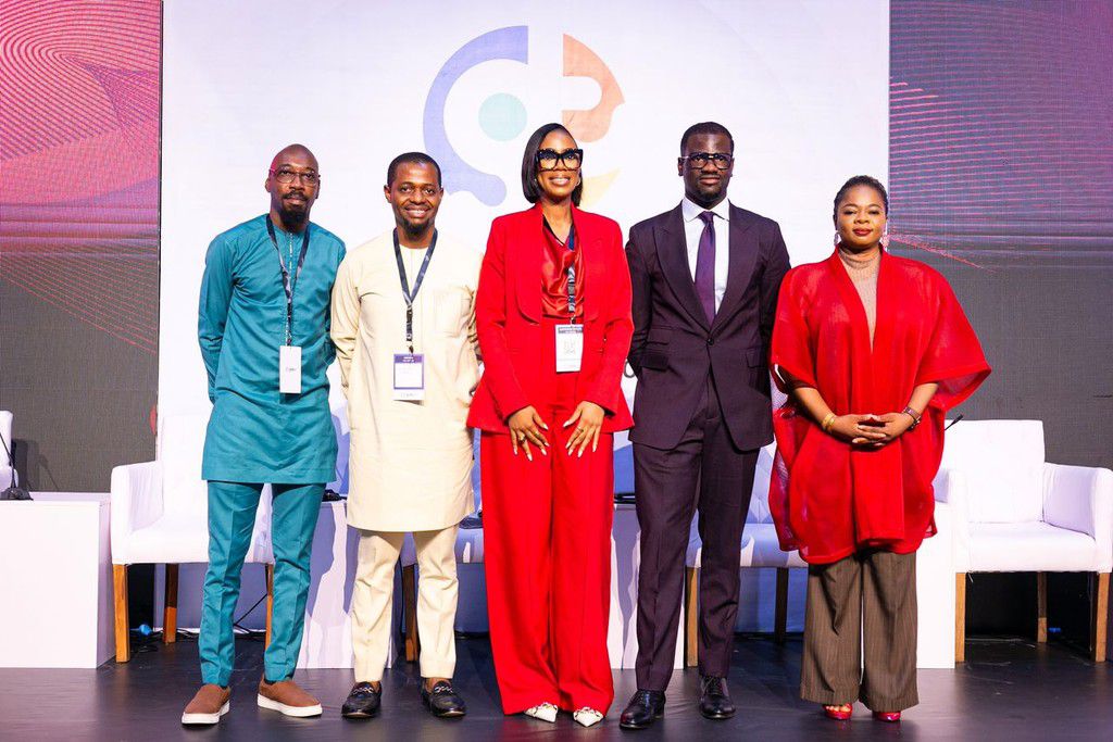 L-R - Babajide Oyeduntan (Vice President, Sales and Business Development, Interswitch EClat Healthcare Limited), Dr. Anthony Adoghe (Deputy Director, Health Planning, Research & Statistics, Federal Ministry of Health, Abuja), Chibby Dangana (Founder, T...