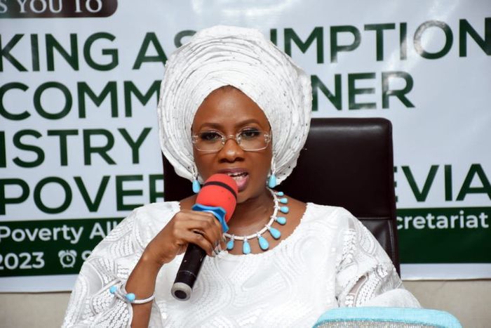 Commissioner for Women Affairs and Poverty Alleviation (WAPA), Mrs Cecilia Dada [wapa]