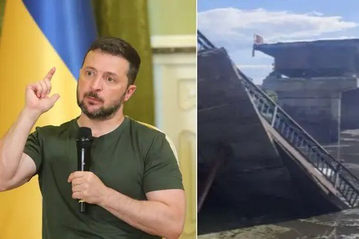 Ukrainian Air Force destroys key bridge in Russia’s Kursk area