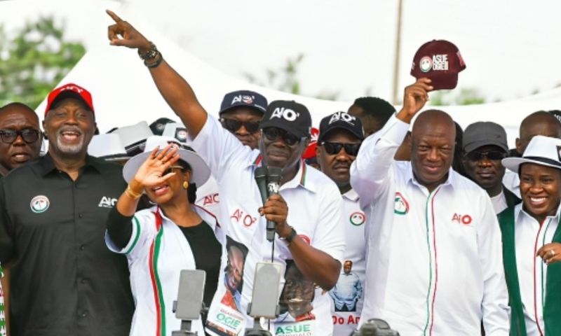Supporters of Asue Ighodalo in FCT has set in motion free transportation for over 5000 registered voters based in the nation's capital. [X, formerly Twitter]
