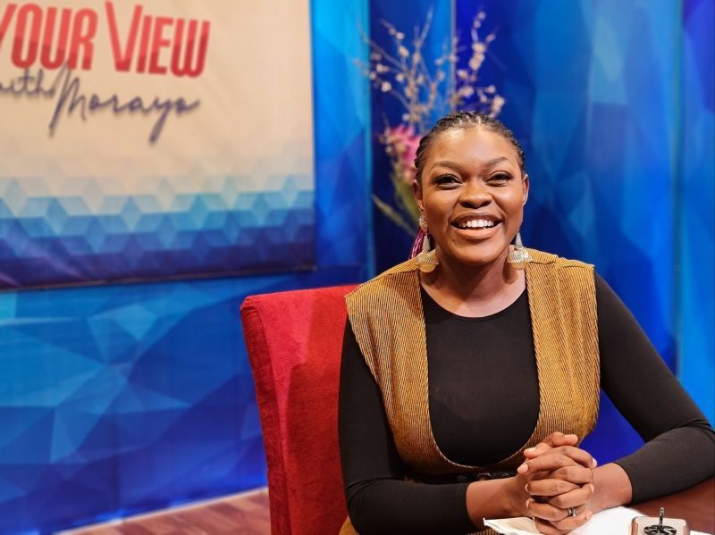 Nigerian presenter ,Tope Mark-Odigie