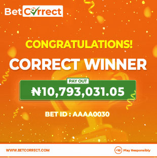 BetCorrect user wins ₦10m from 6 full-time draw predictions