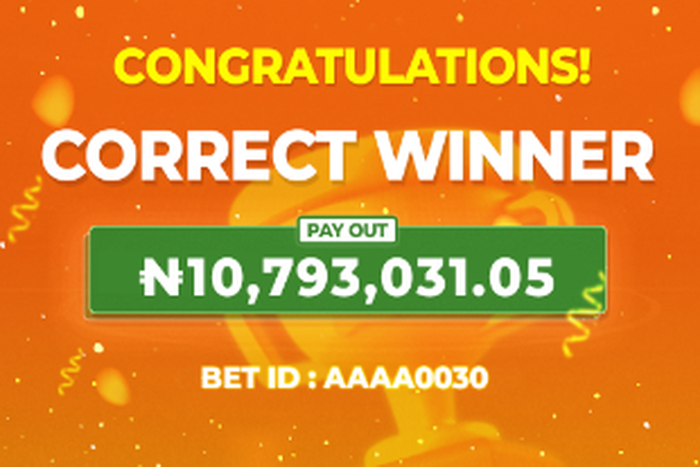 BetCorrect user wins ₦10m from 6 full-time draw predictions