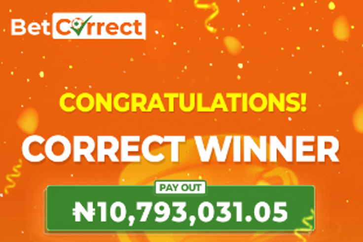 BetCorrect user wins ₦10m from 6 full-time draw predictions