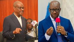 Edo INEC REC is my cousin, you can't intimidate him -Wike tells Obaseki's PDP
