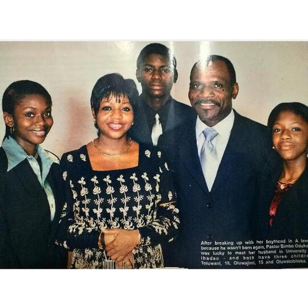 Pastor Bimbo Odukoya died in the Sosoliso plane crash of 2005 [Facebook/Toluwaniodukoya]