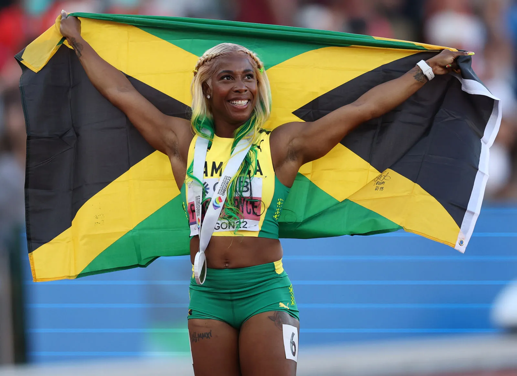 Shelly Ann-Fraser Pryce [Brittanica]