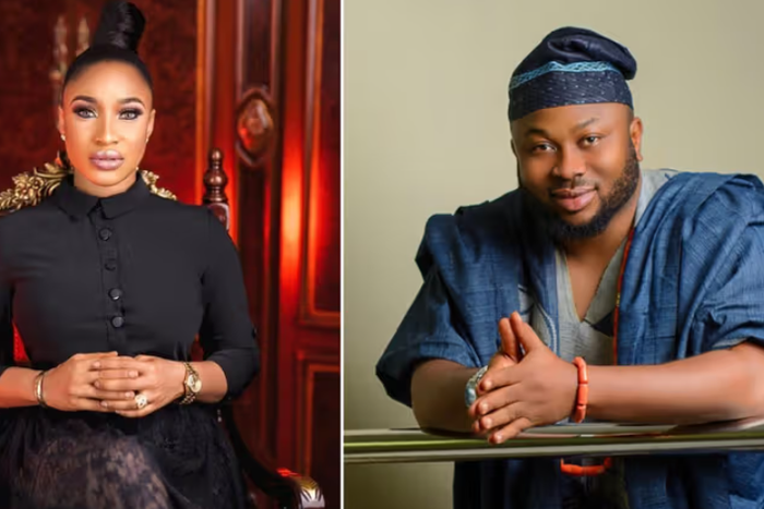 Tonto Dikeh and and ex-husband, Churchill Olakunle