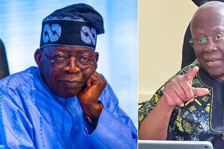 President Tinubu and Bode George.