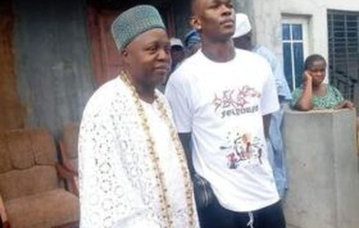 UFC star Adesanya receives rousing welcome in Osun, set for traditional honour [NAN]