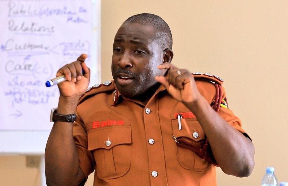 Frank Baine, the Uganda Prisons spokesman