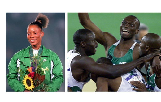 Nigerians who are gold medalist [bbc/powerofafrika]