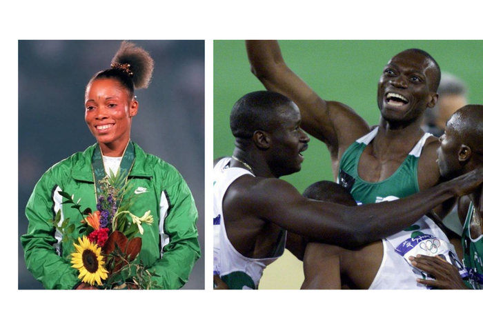 Nigerians who are gold medalist [bbc/powerofafrika]