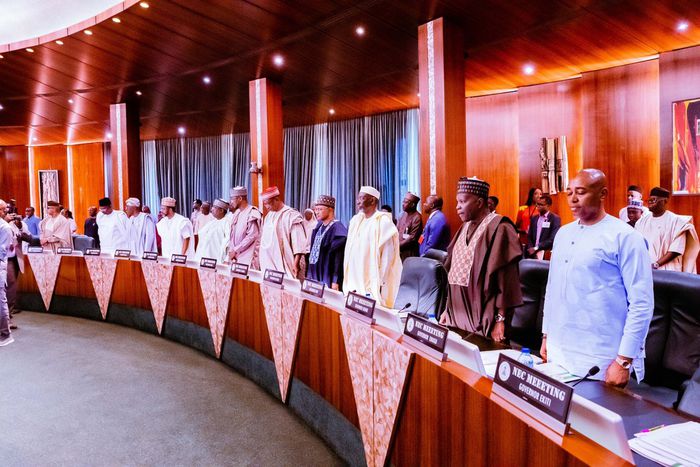 Vice President, Kashim Shettima presides over NEC meeting in Aso Rock. [Presidency]