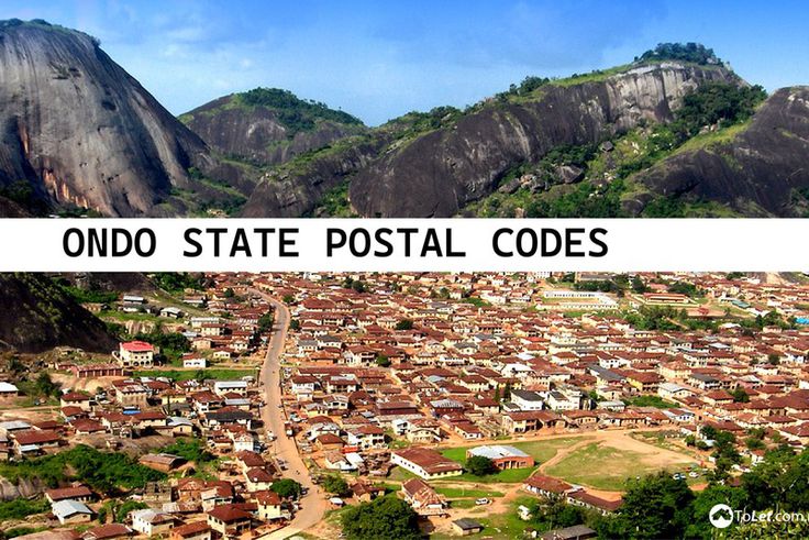 Postal codes in Ondo State [PropertyProNigeria]