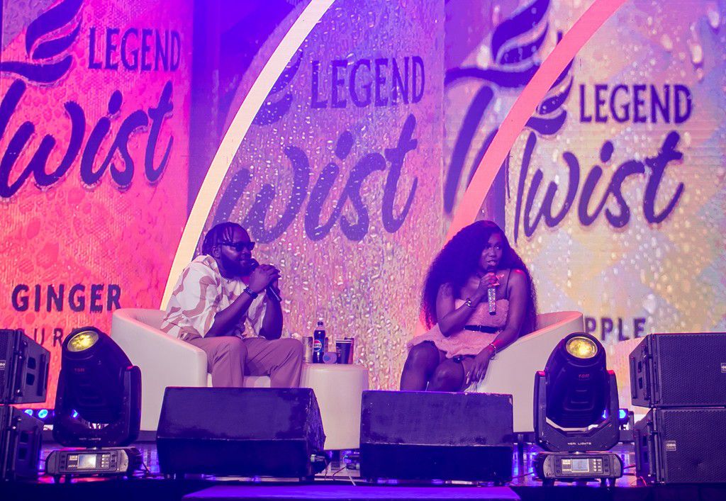 Legend Twist brings a flavourful twist to Niniola’s exclusive listening party