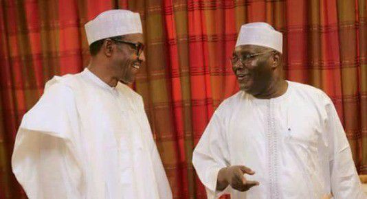 Immediate past President, Muhammadu Buhari and a former Vice President, Atiku Abubakar.