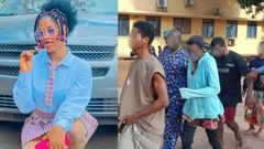 The victim,  Awesu Mojisola (left) [BBC]