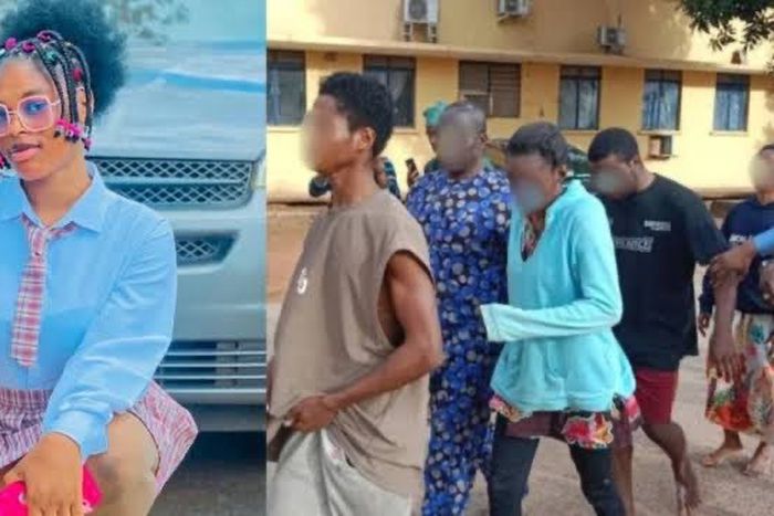 The victim,  Awesu Mojisola (left) [BBC]