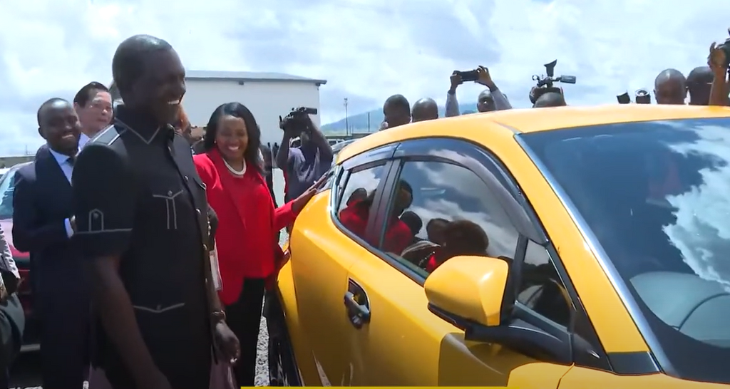 President William Ruto officially opened the Jumbo Africa Auto Auction in the Naivasha Special Economic Zone on April 24, 2024