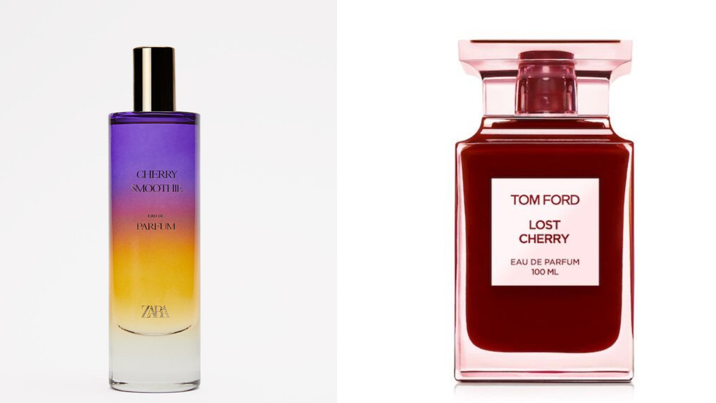 Zara Cherry Smoothie vs. Tom Ford Lost Cherry