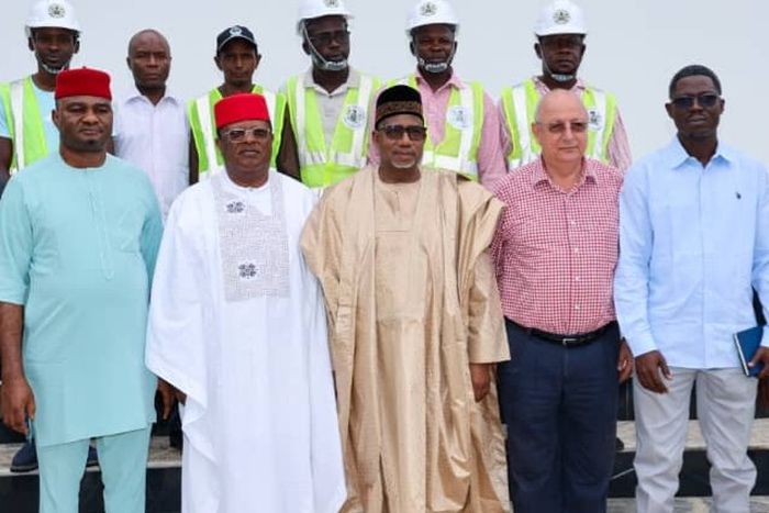Gov. Bala Mohammed and Minister of Works, David Umahi [NAN]