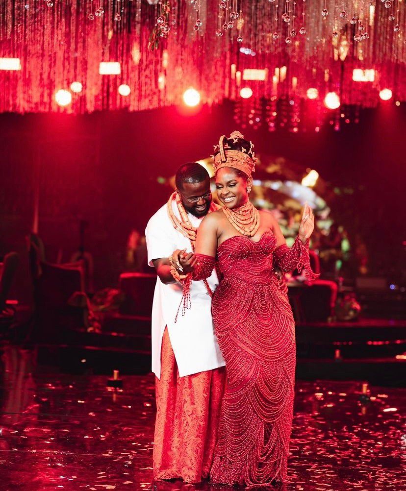 Andrea Iyamah and Eghosa [Marieclaireng]