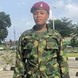 The dismissed female solider, Private Ruth Ogunleye.  [Punch]