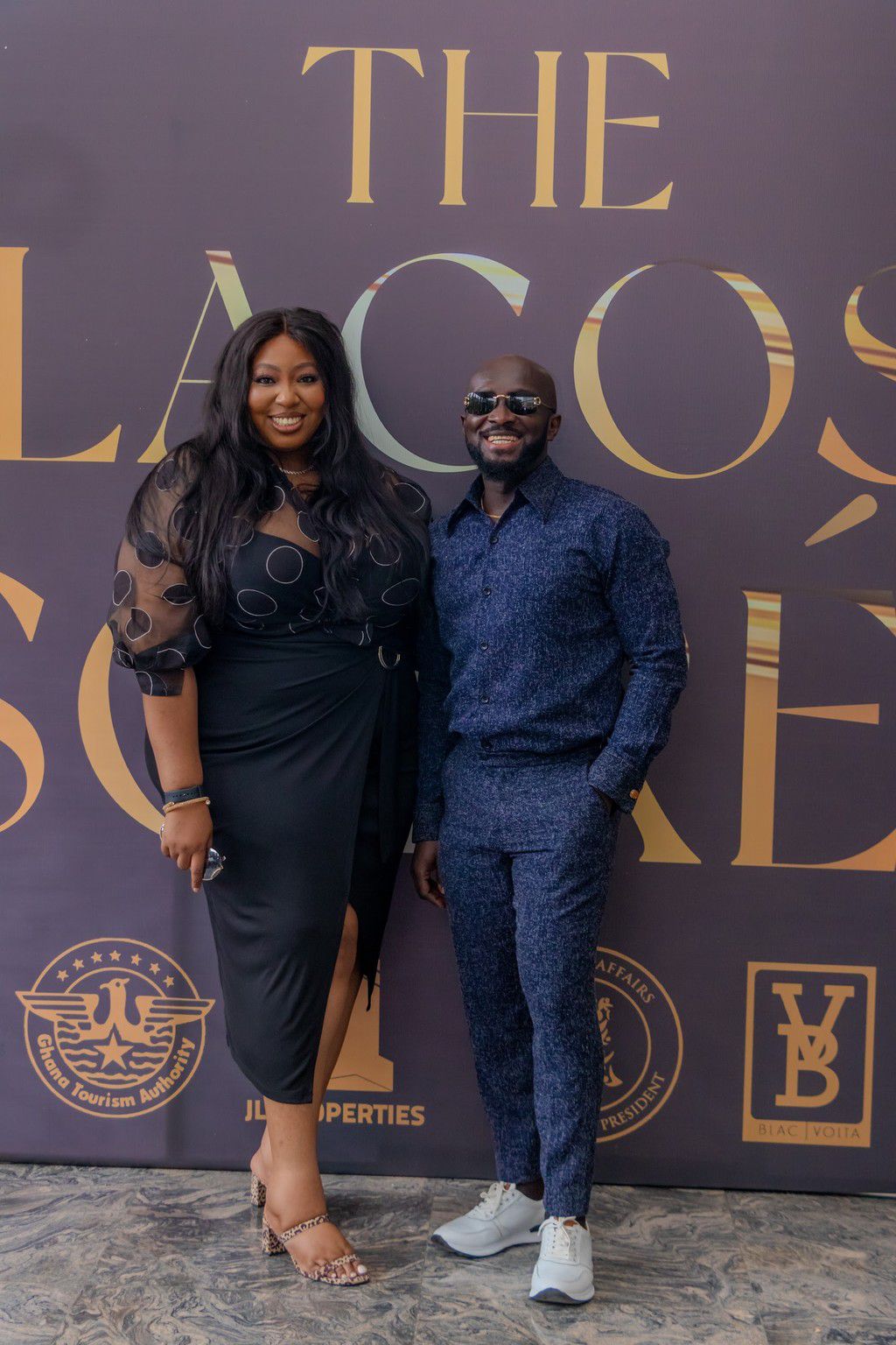 L-R: Latasha Ngwube, Kojo Soboh; Founder, EMY Africa