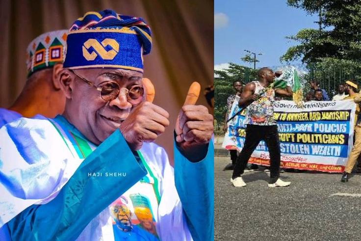 Protest organisers end  demonstrations in Lagos after Tinubu's appeal