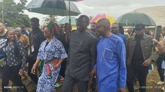 Heavy downpour delays arrival of INEC officials at Ighodalo's polling unit