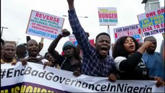 #EndSARS protesters in 2020 [VMT News]