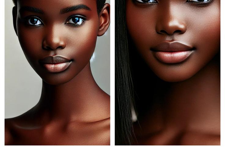 Hairstyle for girls with big foreheads