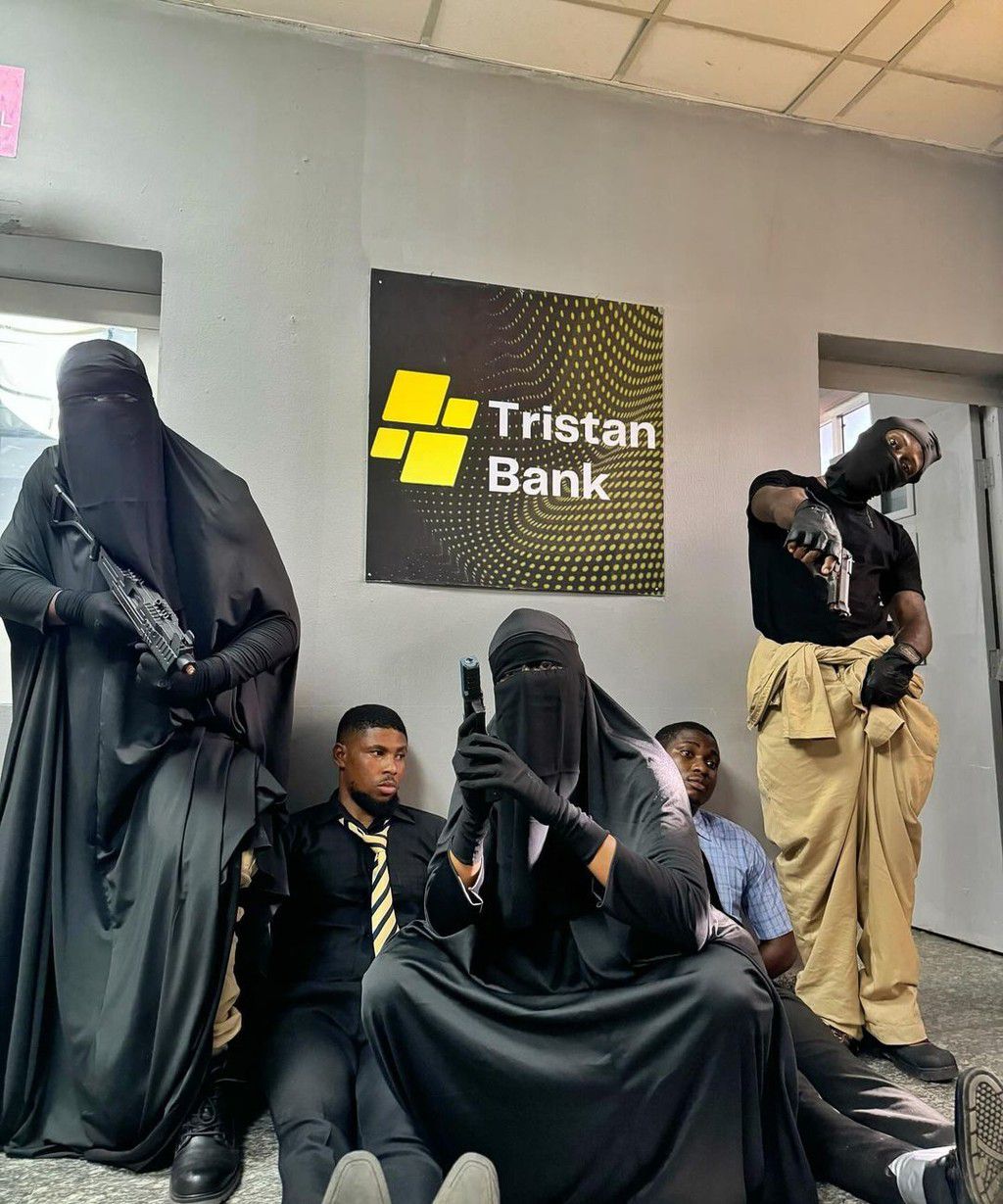 The cast of an upcoming film face backlash for wearing burka [Instagram/NancyIsime]
