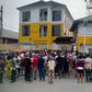 MTN offices besieged as aggrieved subscribers protest over sim blockage.