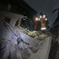Six site workers were trapped under the collapsed building [LASEMA]