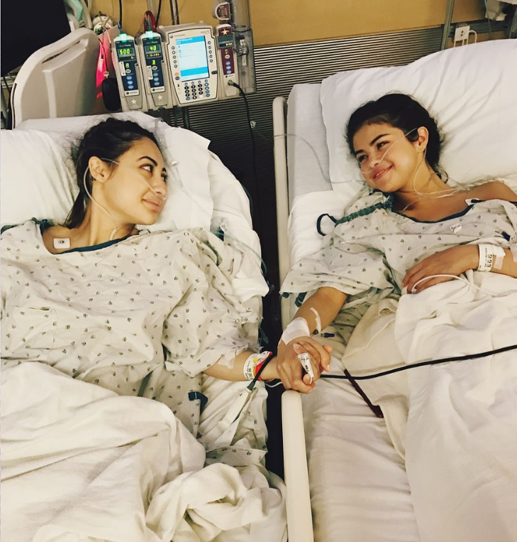 Selena Gomez's friend Francia Raisa donated a kidney to her in 2017 [Instagram/Selenagomez]