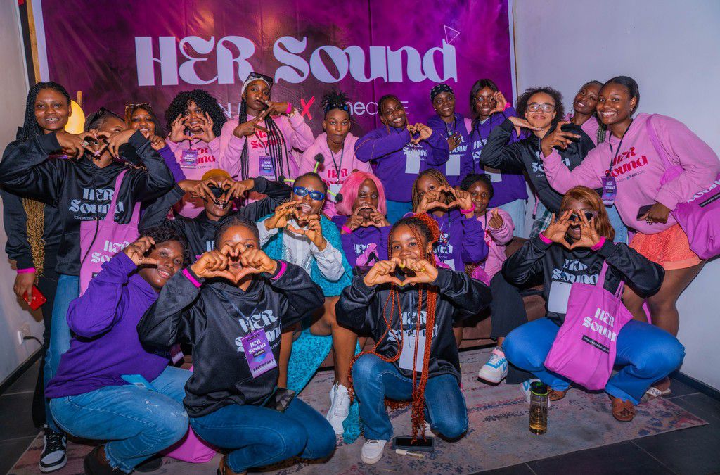 HER Sound 2023 participants with the convener