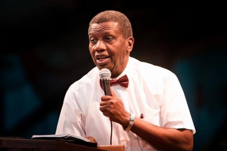 Pastor Enoch Adeboye speaking about his peaceful Sunday death vision to congregation