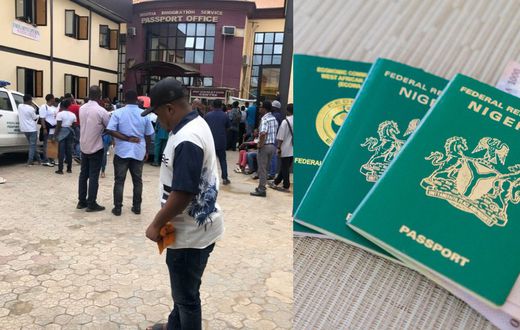 The Nigeria Immigration Service (NIS) recently increased passport processing fees to ₦100k. [Getty Images]