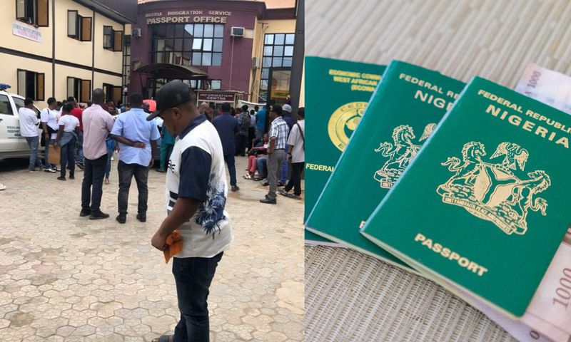 The Nigeria Immigration Service (NIS) recently increased passport processing fees to ₦100k. [Getty Images]