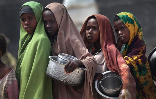 African countries with the highest level of food insecurity [Britannica]