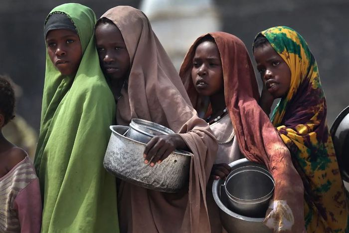 African countries with the highest level of food insecurity [Britannica]