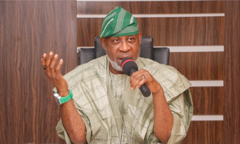 Minister of Solid Minerals Development, Dr Dele Alake [Twitter:@AlakeDele]