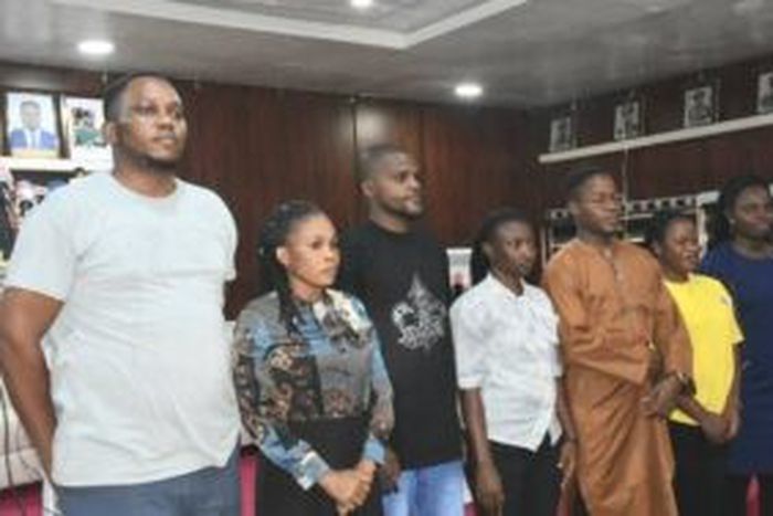 Rescued youth corps members at NYSC National [NAN]