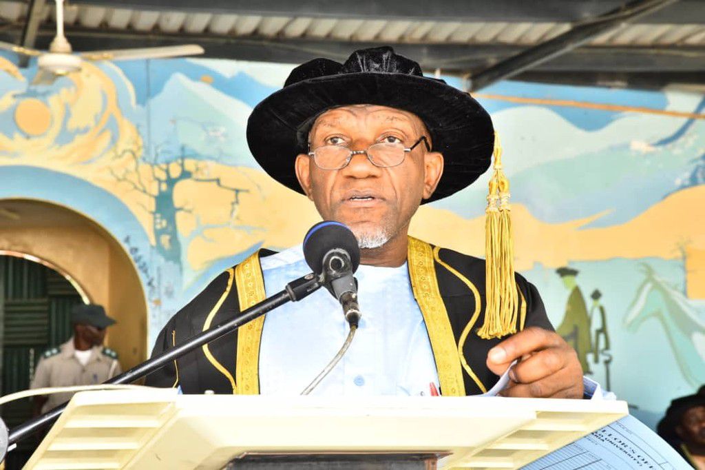 Prof Bala, the Vice Chancellor of Ahmadu Bello University, Zaria.