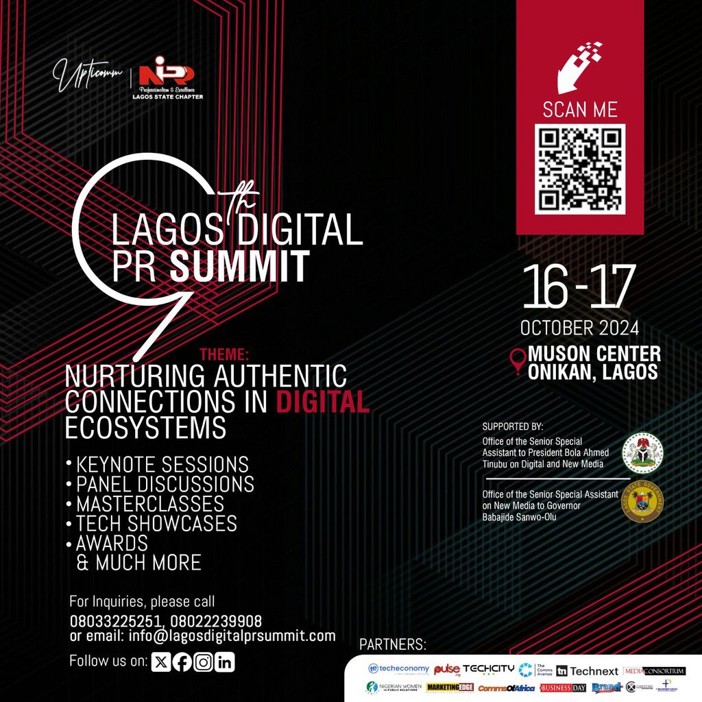 NIPR opens registration for 9th Lagos Digital PR Summit