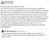 Nigeria will not end me - Nicki Minaj says in social media post